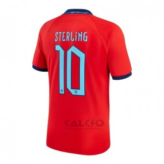 Maglia Inghilterra Giocatore Sterling Away 2022