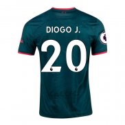 Maglia Liverpool Giocatore Diogo J. Away 2022-2023