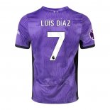 Maglia Liverpool Giocatore Luis Diaz Third 2023-2024