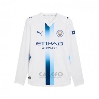 Maglia Manchester City Third Manica Lunga 2026-2027