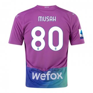 Maglia Milan Giocatore Musah Third 2023-2024