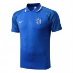 Maglia Polo Atletico Madrid 2022-2023 Blu Scuro