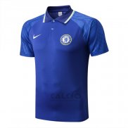 Maglia Polo Chelsea 2022-2023 Blu