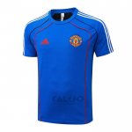 Maglia Polo Manchester United 2025-2026 Blu