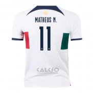 Maglia Portogallo Giocatore Matheus N. Away 2022