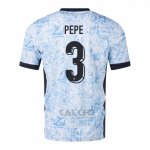 Maglia Portogallo Giocatore Pepe Away 2024