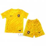 Maglia Portogallo Portiere Bambino 2024 Giallo
