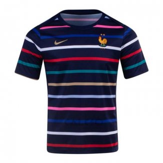 Maglia Prematch Francia 2024 Blu