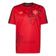 Maglia Prematch Manchester United 2025-2026 Rosso