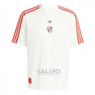 Maglia Prematch River Plate 2025-2026 Bianco