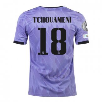 Maglia Real Madrid Giocatore Tchouameni Away 2022-2023