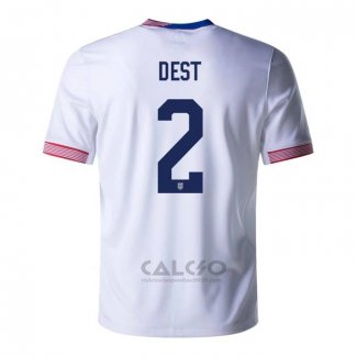 Maglia Stati Uniti Giocatore Dest Home 2024