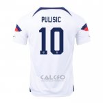 Maglia Stati Uniti Giocatore Pulisic Home 2022