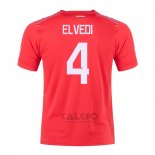 Maglia Svizzera Giocatore Elvedi Home 2022