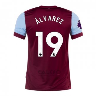 Maglia West Ham Giocatore Alvarez Home 2023-2024