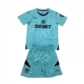 Maglia Wolves Portiere Home Bambino 2024-2025