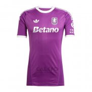 Maglia Aston Villa Portiere 2025-2026 Purpura Thailandia