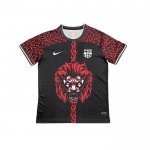 Maglia FC Barcellona Special 2025-2026 Nero Rosso Thailandia