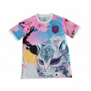 Maglia Giappone Special 2025-2026 Blu Rosa Thailandia