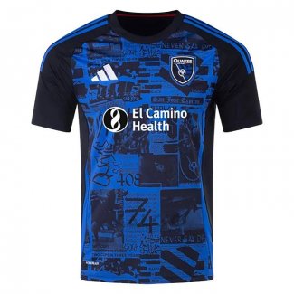 Maglia San Jose Earthquakes Home 2025 Thailandia