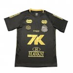 Maglia Santos Special 2025 Nero Oro Thailandia
