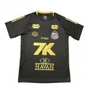 Maglia Santos Special 2025 Nero Oro Thailandia