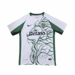 Maglia Sporting Special 2025-2026 Bianco Verde Thailandia
