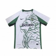 Maglia Sporting Special 2025-2026 Bianco Verde Thailandia