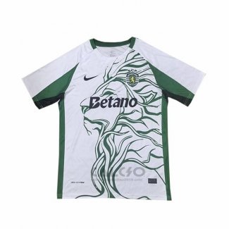 Maglia Sporting Special 2025-2026 Bianco Verde Thailandia