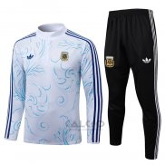 Tuta da Track di Felpa Argentina 2026-2027 Bianco