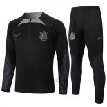 Tuta da Track di Felpa Corinthians 2024-2025 Nero