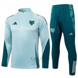Tuta da Track di Felpa Cruzeiro 2024-2025 Verde