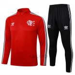 Tuta da Track di Felpa Flamengo 2025-2026 Rosso