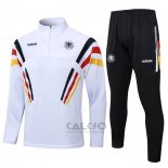 Tuta da Track di Felpa Germania 2024-2025 Bianco