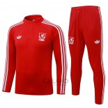 Tuta da Track di Felpa Liverpool 2026-2027 Rosso