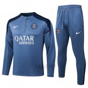 Tuta da Track di Felpa Paris Saint-Germain 2025-2026 Grigio