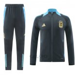 Tuta da Track di Giacca Argentina 2024-2025 Grigio