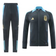 Tuta da Track di Giacca Argentina 2024-2025 Grigio