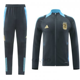 Tuta da Track di Giacca Argentina 2024-2025 Grigio