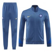 Tuta da Track di Giacca Inter 2024-2025 Blu