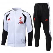 Tuta da Track di Giacca Liverpool 2026-2027 Bianco