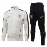 Tuta da Track di Giacca Manchester City 2026-2027 Crema