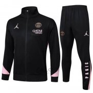 Tuta da Track di Giacca Paris Saint-Germain Jordan 2024-2025 Nero