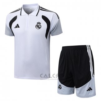 Conjunto Polo Real Madrid 2026-2027 Bianco