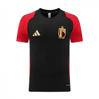 Maglia Allenamento Belgio 2024-2025 Nero