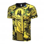 Maglia Allenamento Brasile Jesus 2024-2025 Giallo