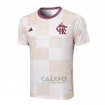 Maglia Allenamento Flamengo 2024-2025 Bianco