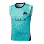 Maglia Allenamento Olympique Marsiglia Senza Maniche 2025-2026 Verde