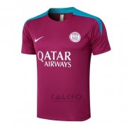 Maglia Allenamento Paris Saint-Germain 2024-2025 Purpura
