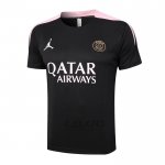 Maglia Allenamento Paris Saint-Germain Jordan 2024-2025 Nero
